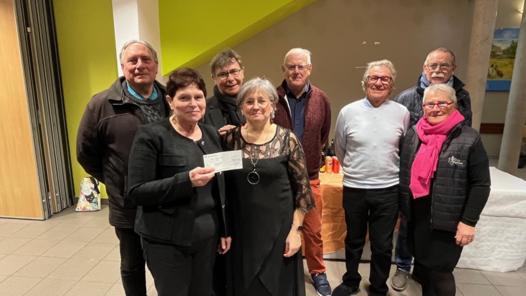 Le Foyer a fait don de 200 €